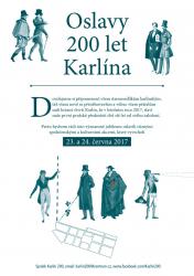 Oslavy 200 let Karlna